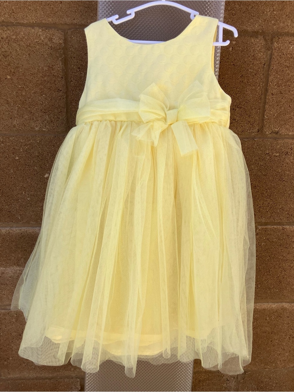 Special Occasion Formal Cherokee Pale Yellow Dress